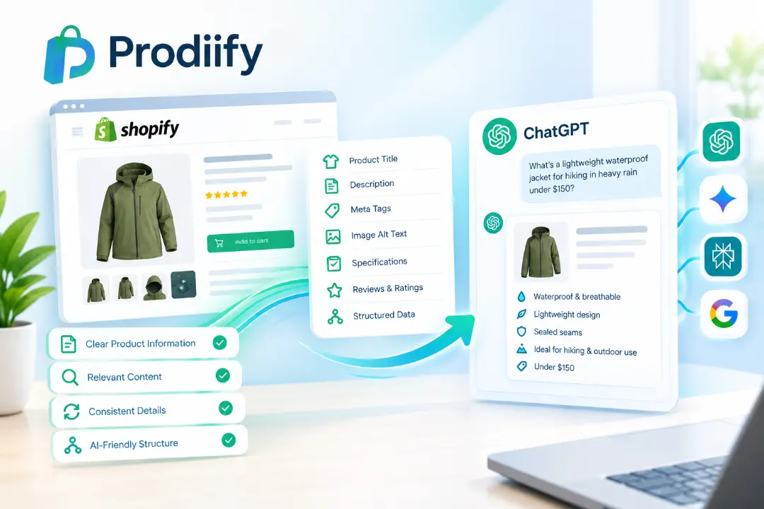 Shopify AI Search Optimization for getting products discovered on ChatGPT