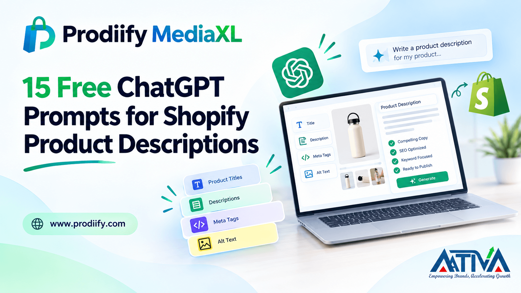 Free ChatGPT Prompts for Shopify Product Descriptions